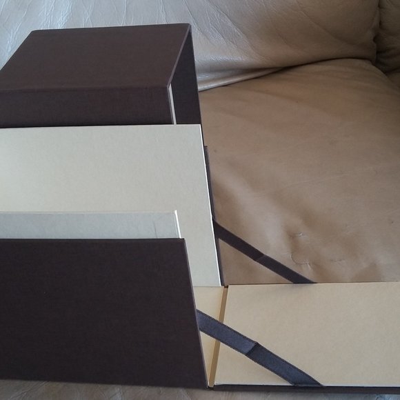 LOUIS VUITTON RARE UNIQUE Vertical Upright Display Holder Box MONOGRAM DAMIER - Picture 13 of 13